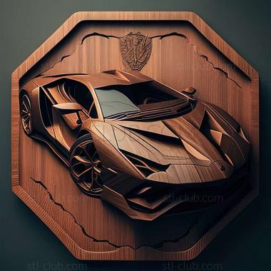 3D модель Lamborghini Centenario (STL)